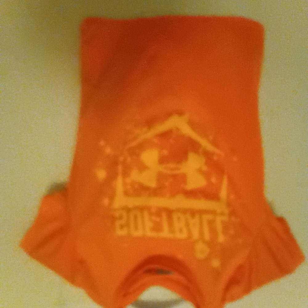Under Armour Vibrant Orange Tee